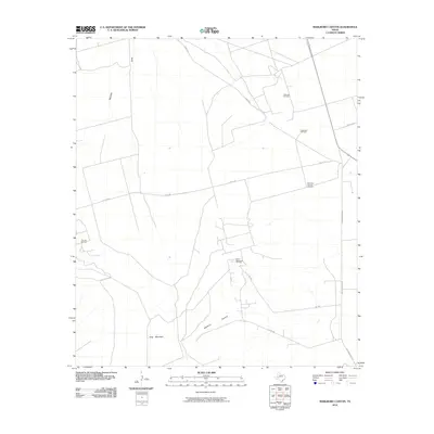 2010 Map of Marlboro Canyon, 2010 Print