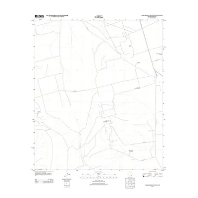 2012 Map of Marlboro Canyon, 2012 Print