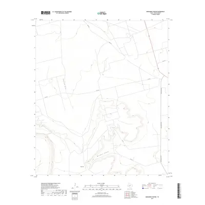 2019 Map of Marlboro Canyon, 2019 Print