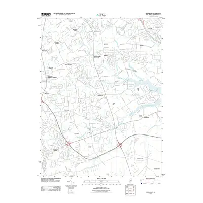 2011 Map of Marlboro, 2011 Print