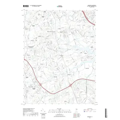 2019 Map of Marlboro, 2019 Print