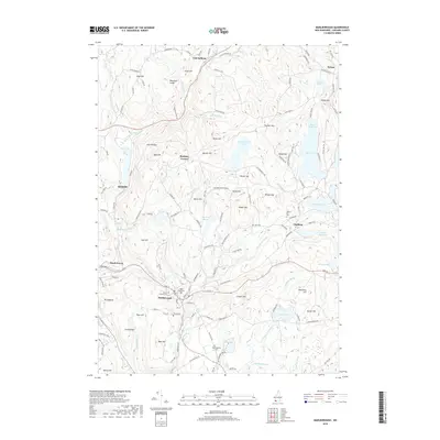 2018 Map of Marlborough, 2018 Print