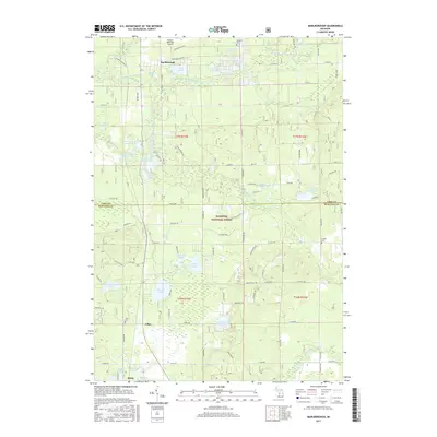 2017 Map of Marlborough, 2017 Print