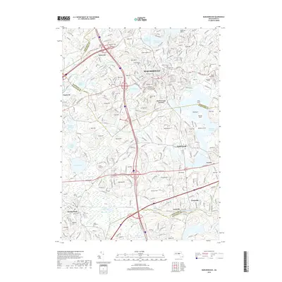 2018 Map of Marlborough, 2018 Print