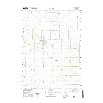 2017 Map of Marlette, 2017 Print