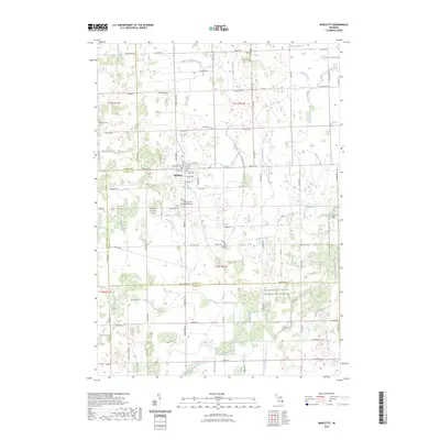 2023 Map of Marlette, 2023 Print