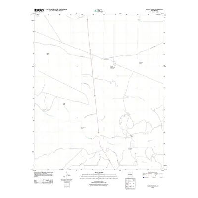 2010 Map of Marley Draw, 2010 Print