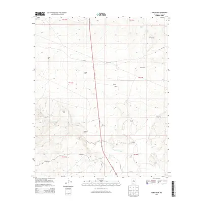 2013 Map of Marley Draw, 2013 Print