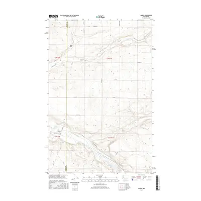2017 Map of Marlin, 2017 Print