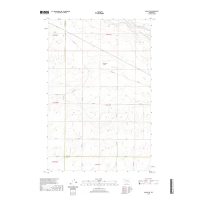 2020 Map of Marlin SW, 2020 Print