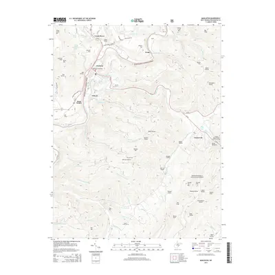 2014 Map of Marlinton, 2014 Print