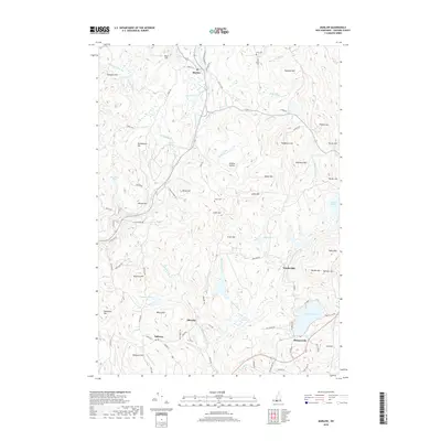 2018 Map of Marlow, 2018 Print