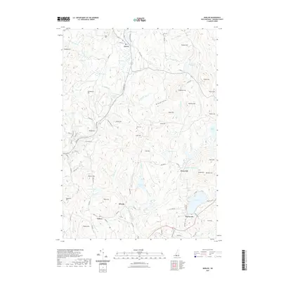 2021 Map of Marlow, 2021 Print