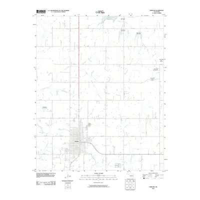 2010 Map of Marlow, 2010 Print