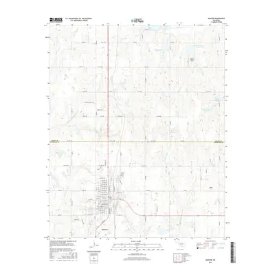 2016 Map of Marlow, 2016 Print