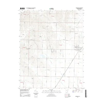 2014 Map of Marmaduke, 2014 Print