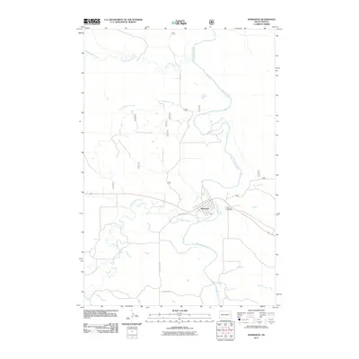 2011 Map of Marmarth, 2011 Print