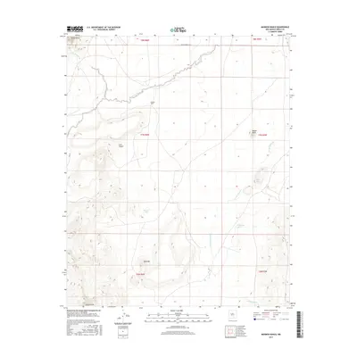 2017 Map of Marmon Ranch, 2017 Print