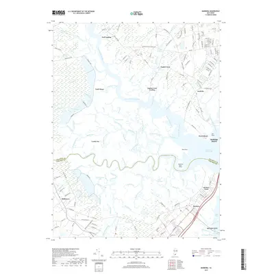 2019 Map of Marmora, 2019 Print