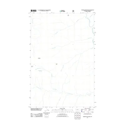 2011 Map of Marmot Mountain, 2011 Print