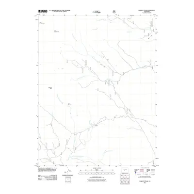 2011 Map of Marmot Peak, 2011 Print