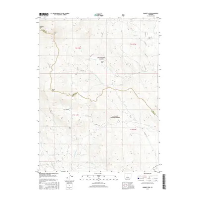 2016 Map of Marmot Peak, 2016 Print