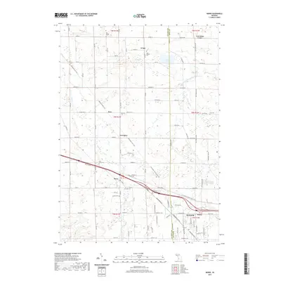 2019 Map of Marne, 2019 Print