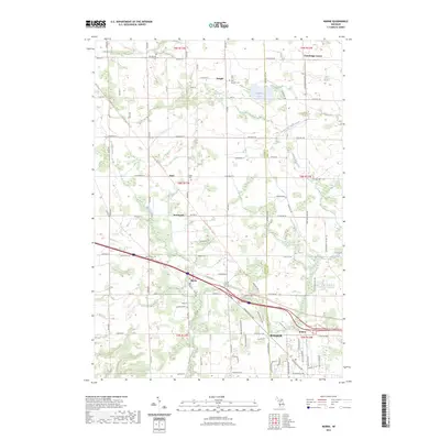 2023 Map of Marne, 2023 Print
