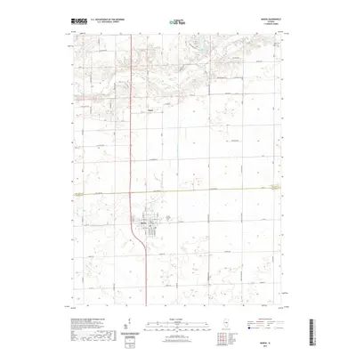 2021 Map of Maroa, 2021 Print