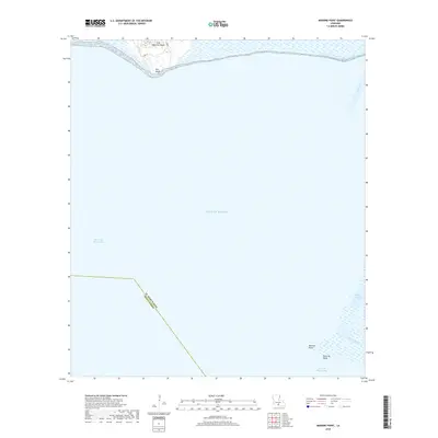 2018 Map of Marone Point, 2018 Print