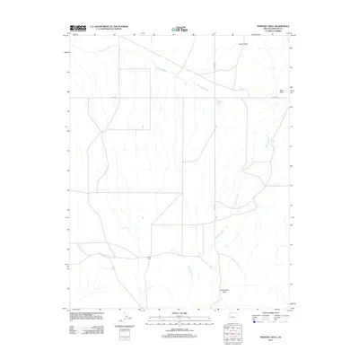2011 Map of Maroney Well, 2011 Print