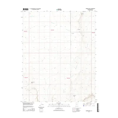 2014 Map of Maroney Well, 2014 Print
