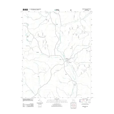 2011 Map of Marquand, 2011 Print