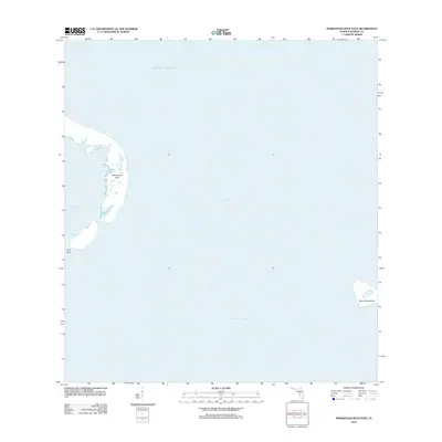 2012 Map of Marquesas Keys East, 2012 Print