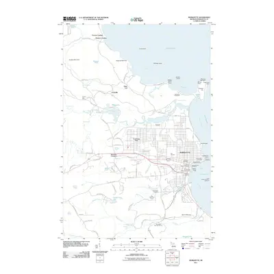 2011 Map of Marquette, 2011 Print