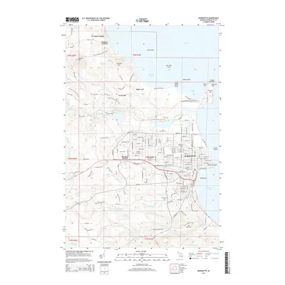 2014 Map of Marquette, 2014 Print