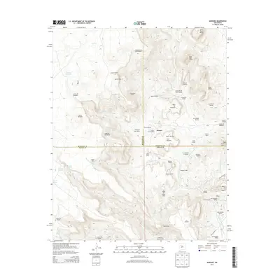 2013 Map of Marquez, 2013 Print