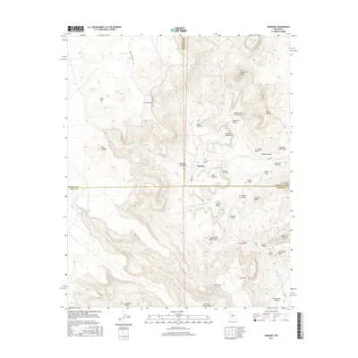 2017 Map of Marquez, 2017 Print