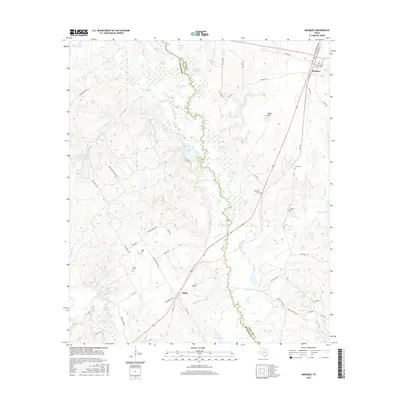 2016 Map of Marquez, 2016 Print