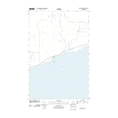 2011 Map of Marr Island, 2011 Print