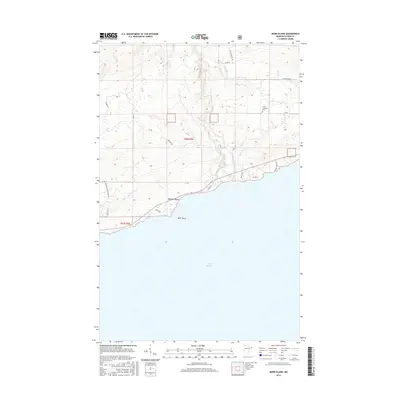 2016 Map of Marr Island, 2016 Print