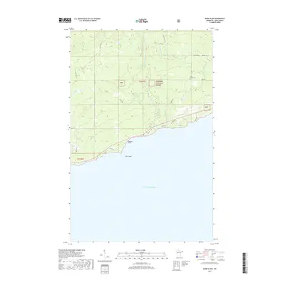 2019 Map of Marr Island, 2019 Print