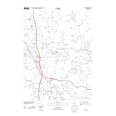 2013 Map of Mars, 2013 Print