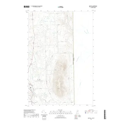 2018 Map of Mars Hill, 2018 Print