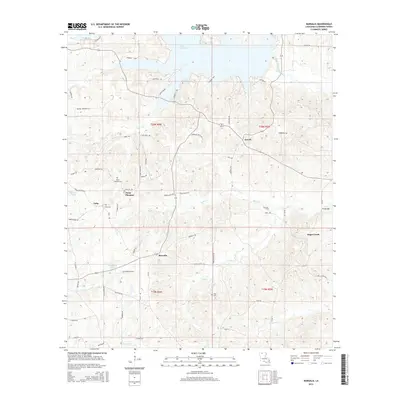 2015 Map of Marsalis, 2015 Print