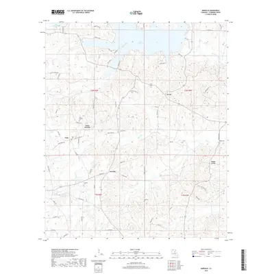 2018 Map of Marsalis, 2018 Print