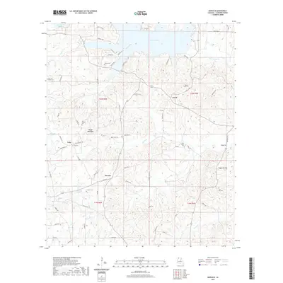 2020 Map of Marsalis, 2020 Print