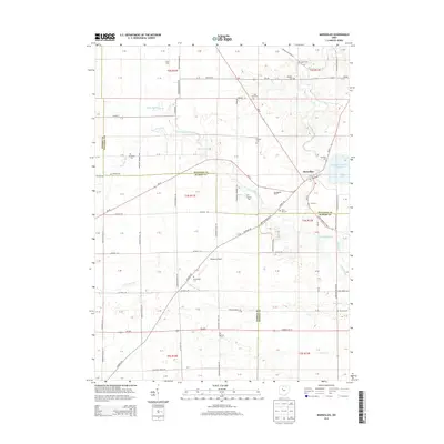 2013 Map of Marseilles, 2013 Print