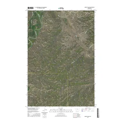 2017 Map of Marsh Coulee, 2017 Print