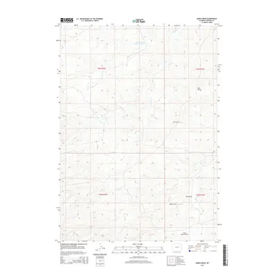 2015 Map of Marsh Draw, 2015 Print